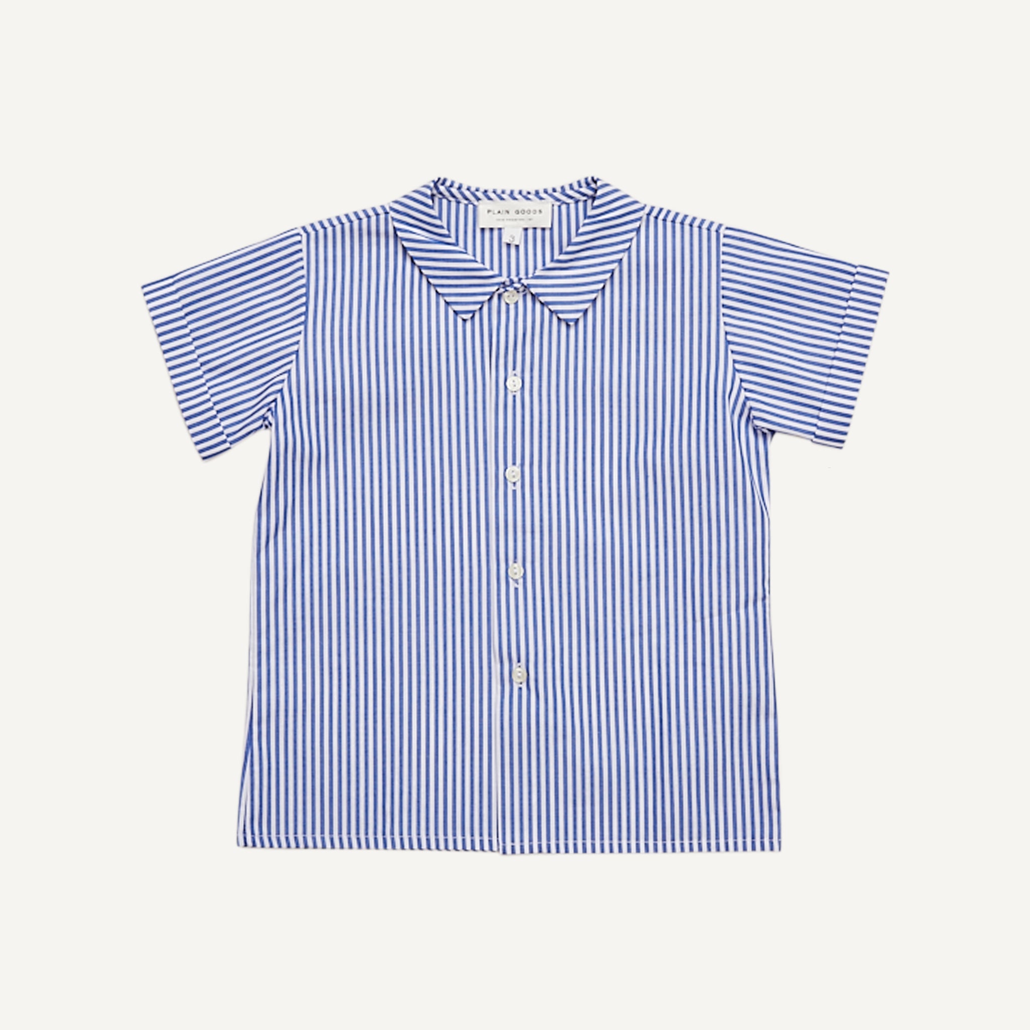 PLAIN GOODS STRIPED SHIRT