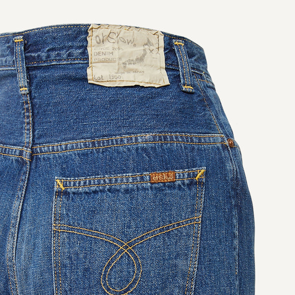 ORSLOW HIGH WAIST SELVEDGE DENIM PANTS – PLAIN GOODS