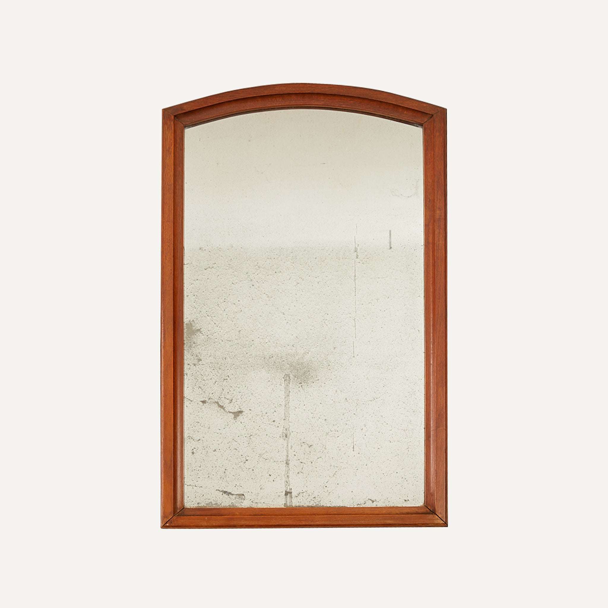 ANTIQUE ARCHED TOP MIRROR