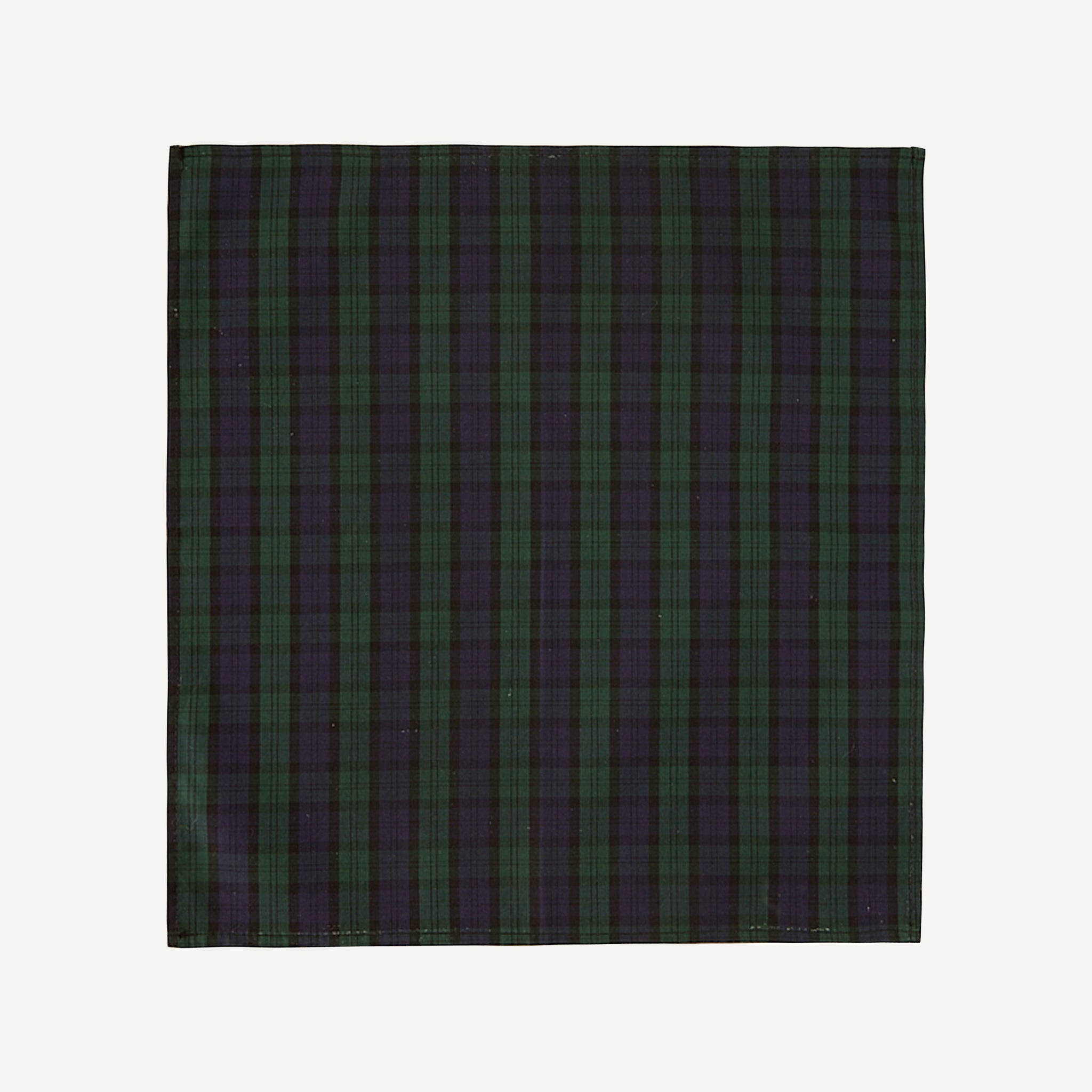 VINTAGE PLAID HANDKERCHIEF