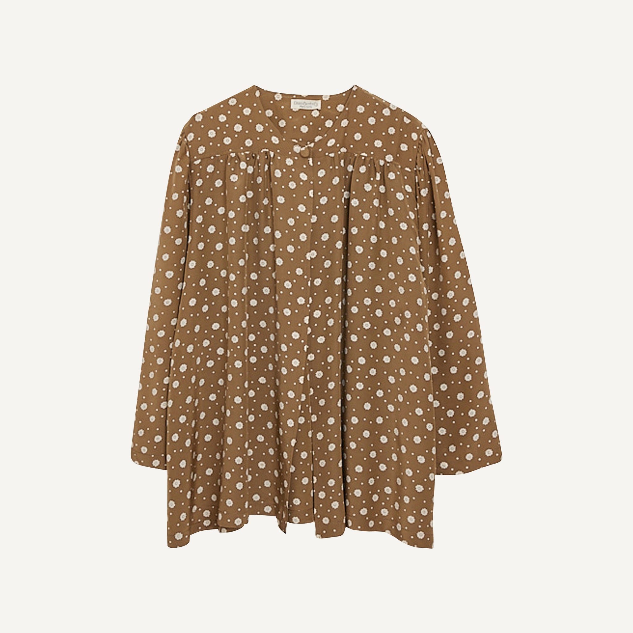VINTAGE DIANA BENTALL'S + PLAIN GOODS SILK BLOUSE