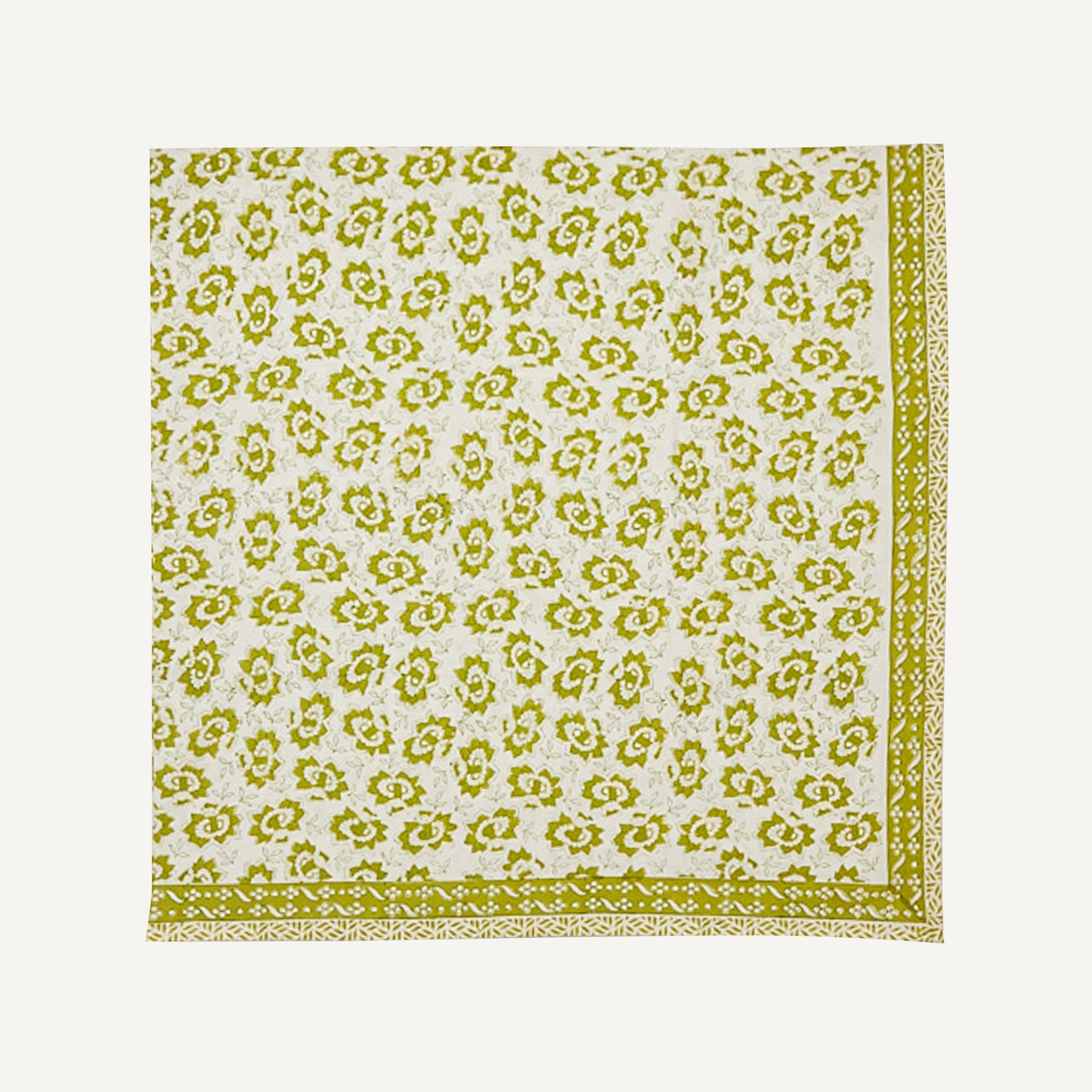 HAND BLOCKED TABLECLOTHS