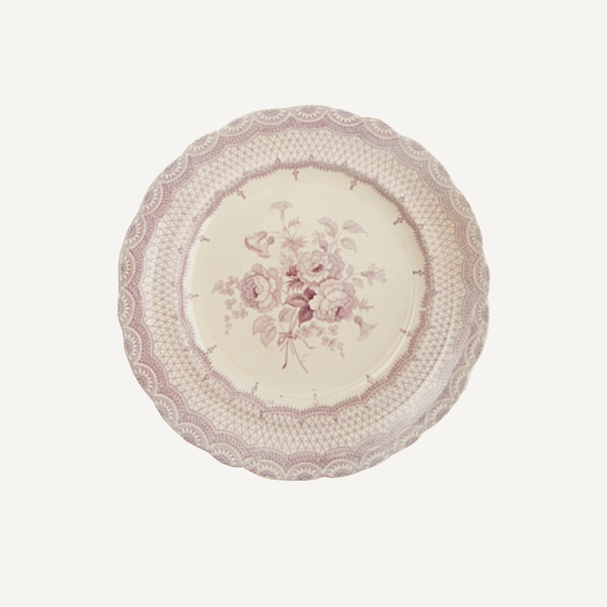ANTIQUE ALBION TRANSFER PLATE