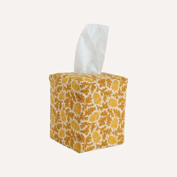 VINTAGE FABRIC TISSUE BOX COVER