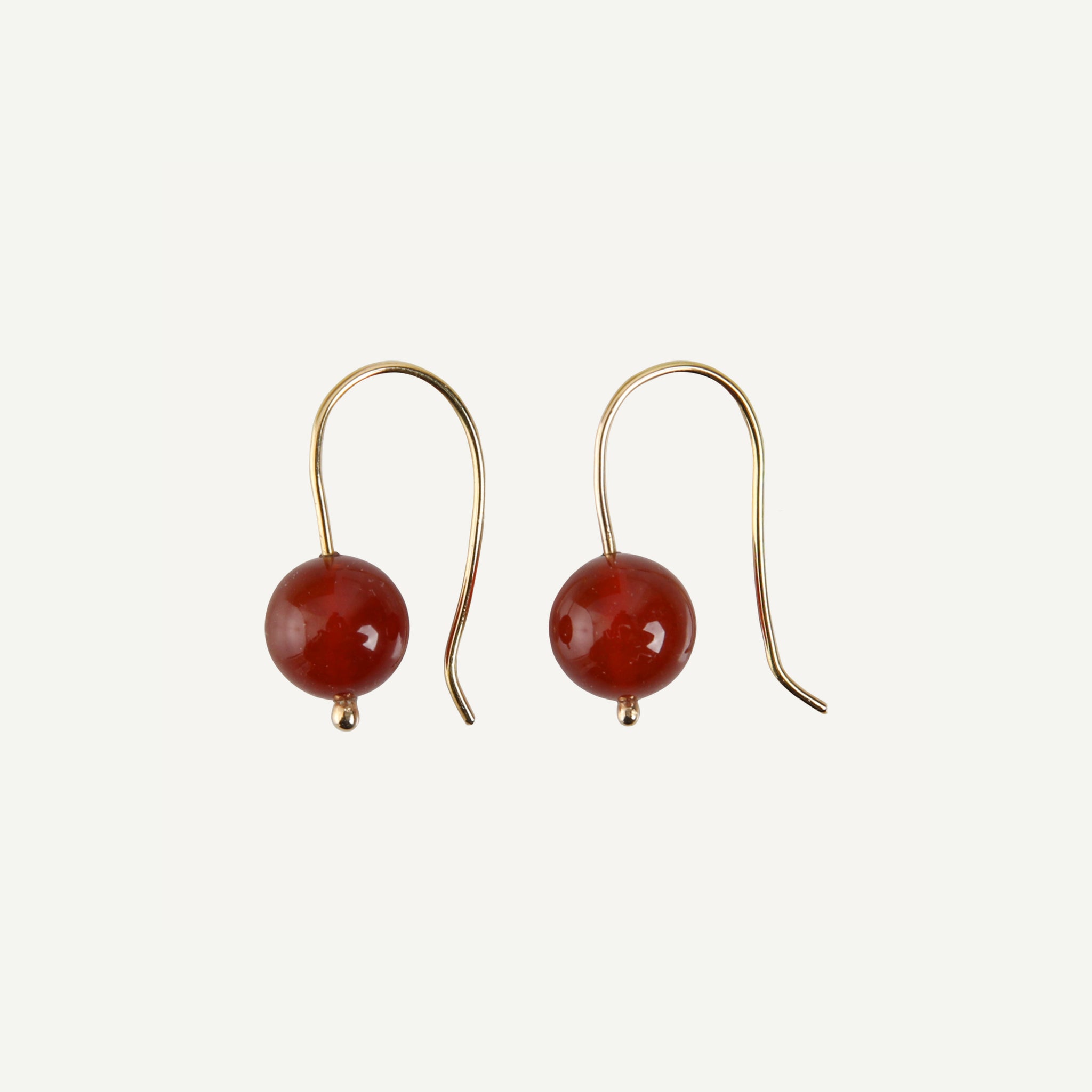 CARNELIAN DROP EARRINGS