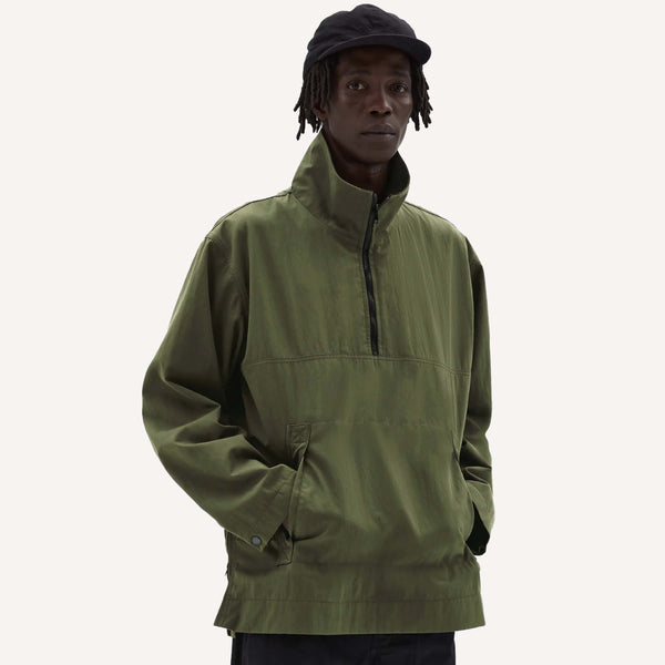 MHL STAND COLLAR ANORAK – PLAIN GOODS