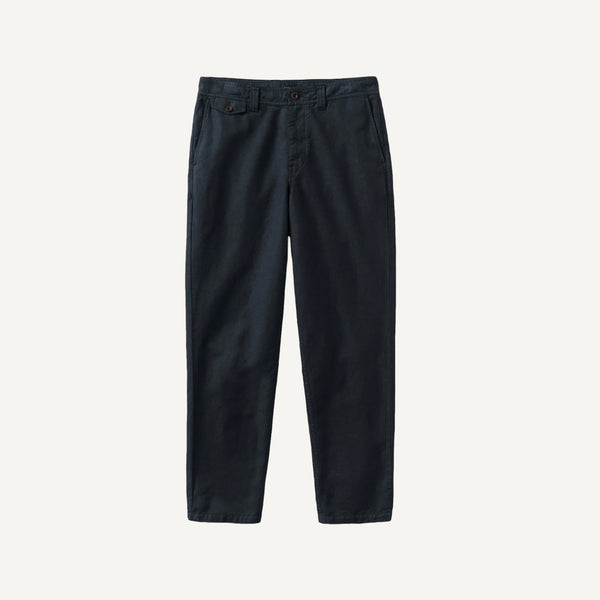 TOAST NORV COTTON LINEN TAPERED TROUSERS