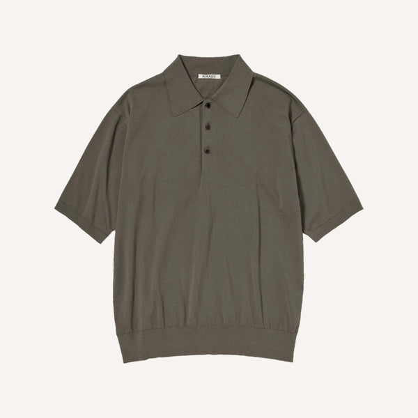 ポロシャツ auralee 26ss GIZA HIGH GAUGE KNIT POLO AURALEE GIZA HIGH GAUGE KNIT POLO – PLAIN GOODS