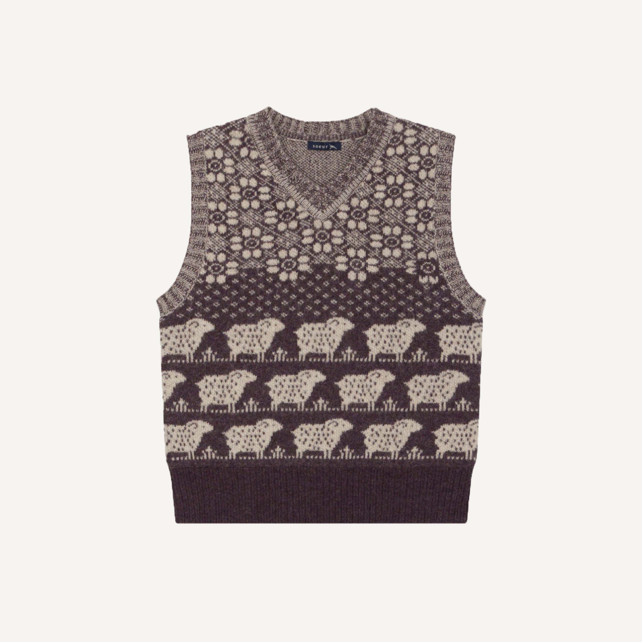 SOEUR JACQUARD VEST