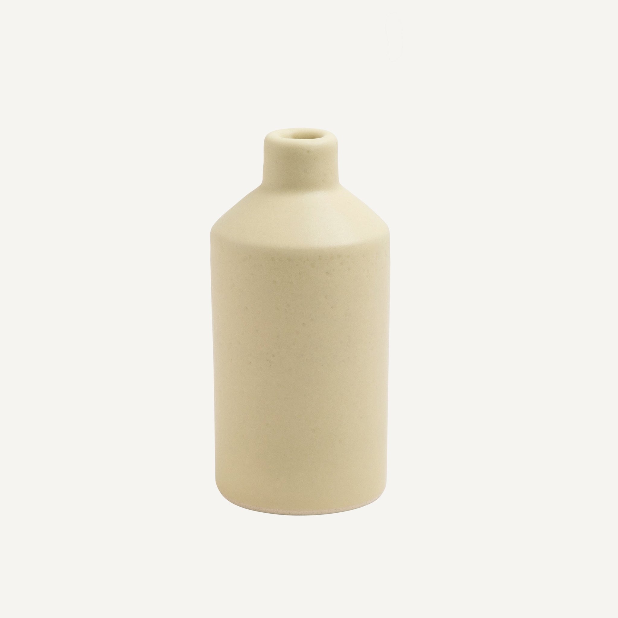 MAGNOLIA CERAMICS CYLINDER BOTTLE VASE