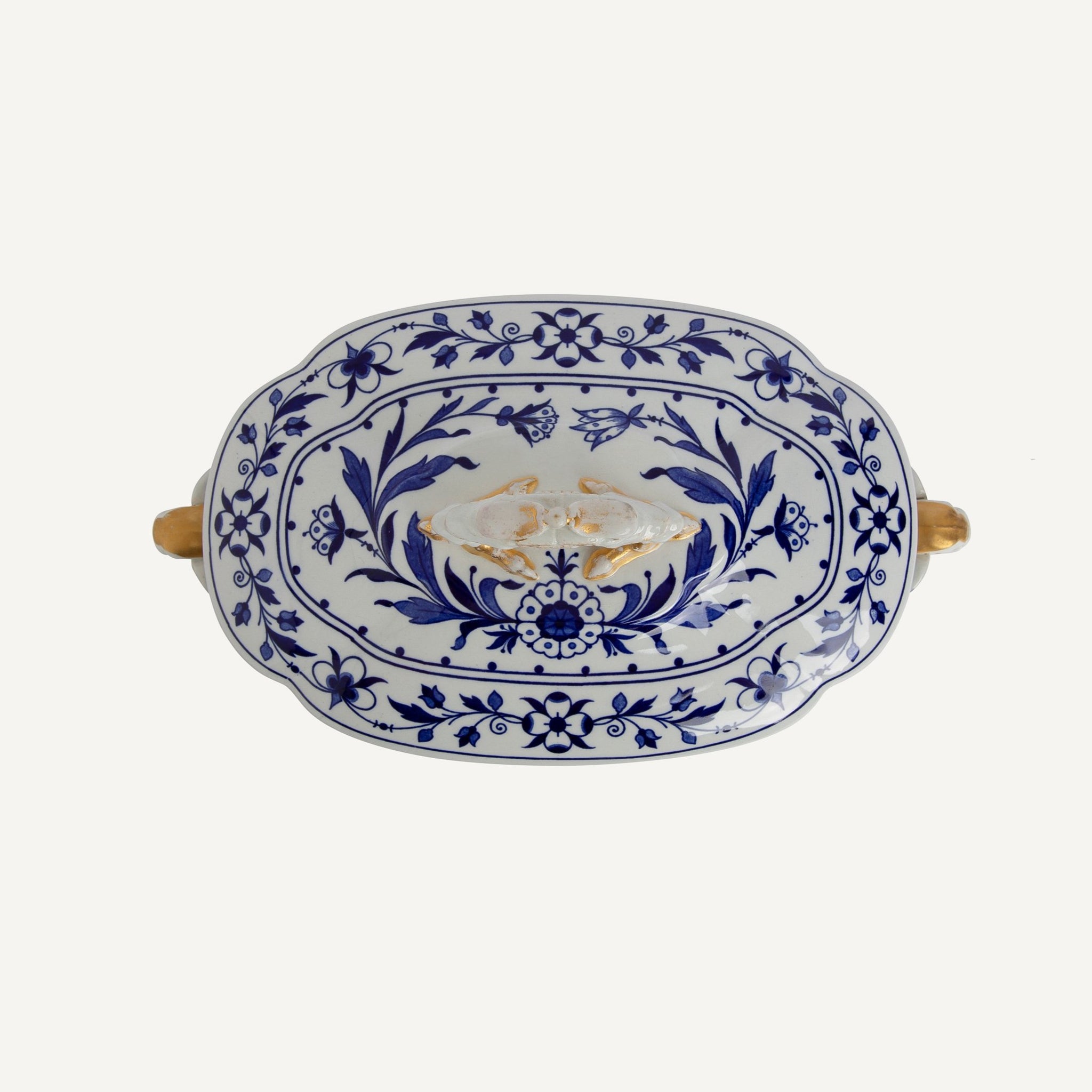 VINTAGE ROYAL WORCESTER COVERED FOOTED TUREEN