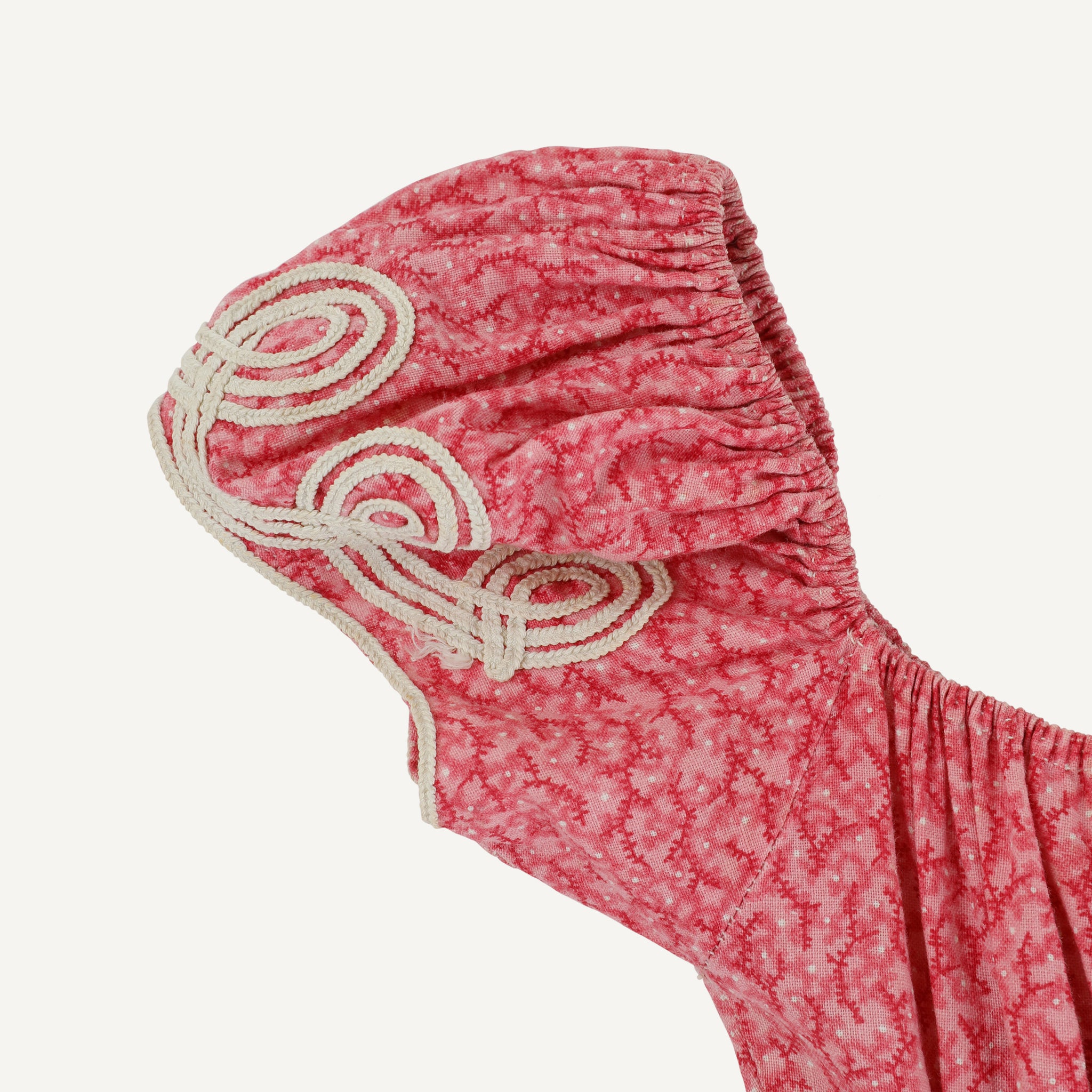 ANTIQUE CHINTZ DRESS