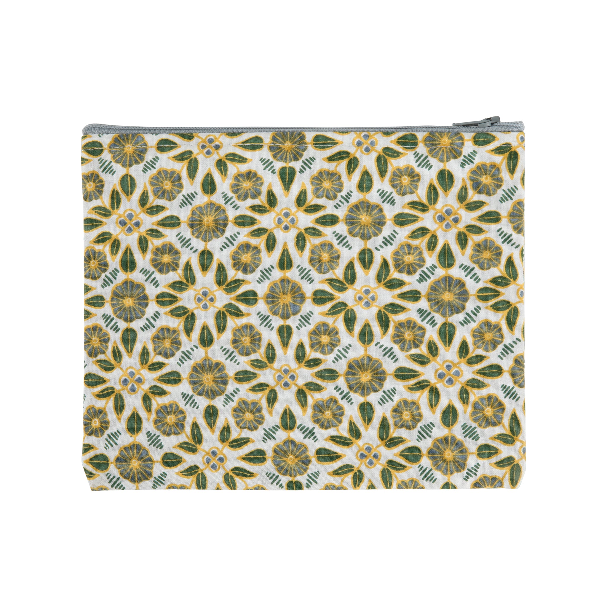 HAND BLOCKED ZIPPER POUCH