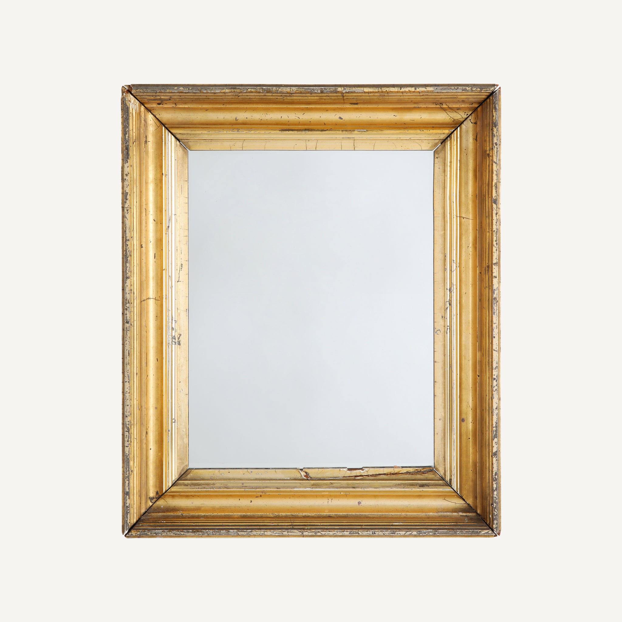 ANTIQUE GILDED MIRROR