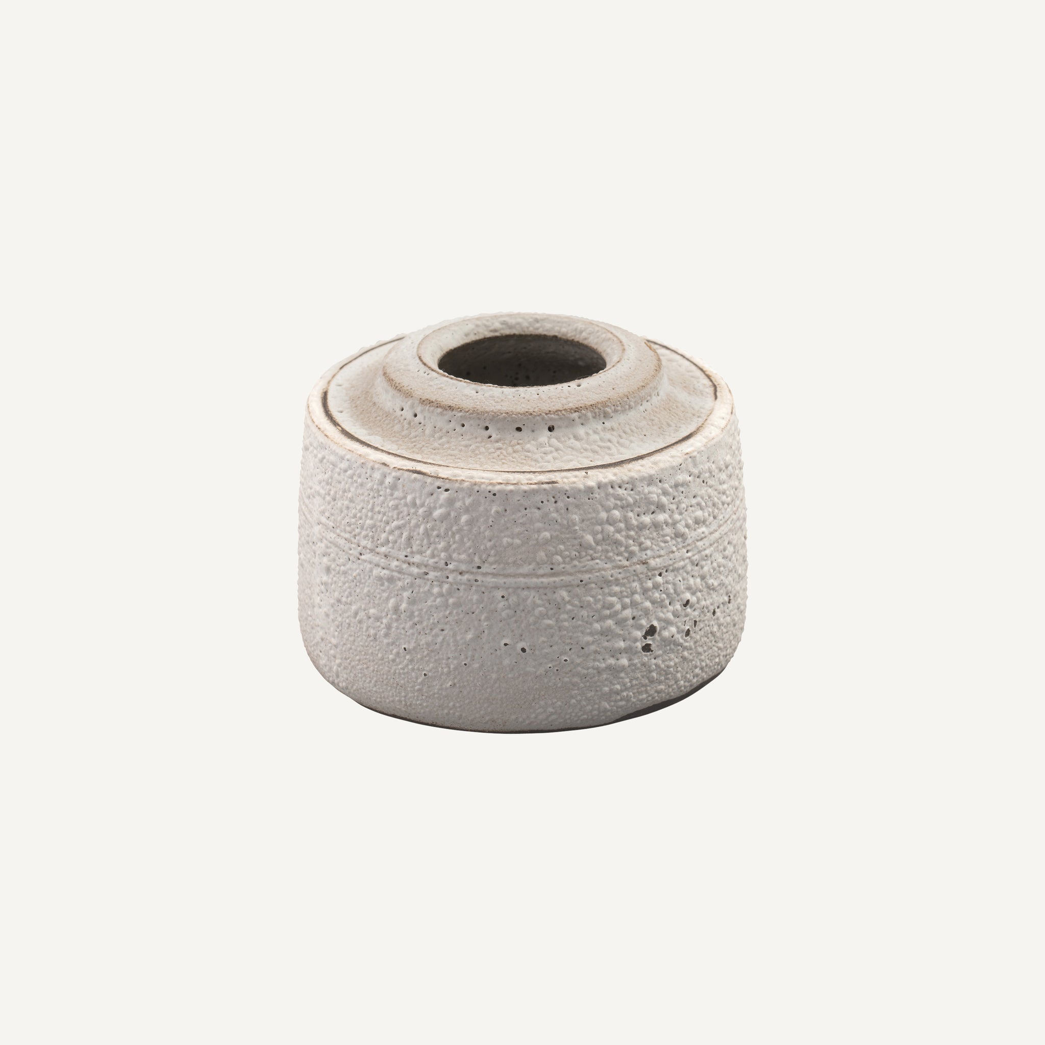 GRANDMONT STREET + PLAIN GOODS TEXTURED LOW VASE