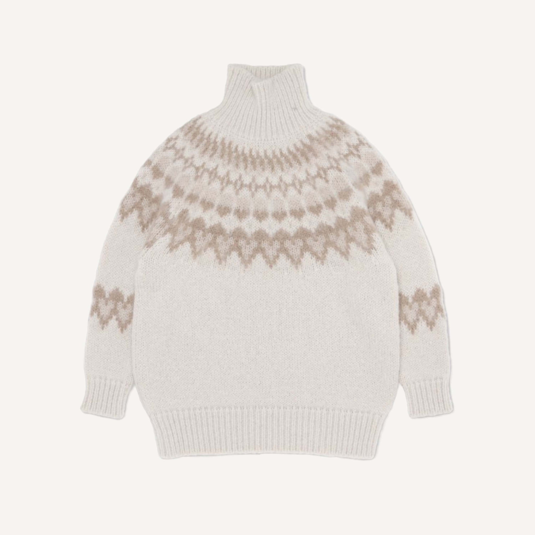 BATONER WOMEN'S NORDIC TURTLENECK SWEATER