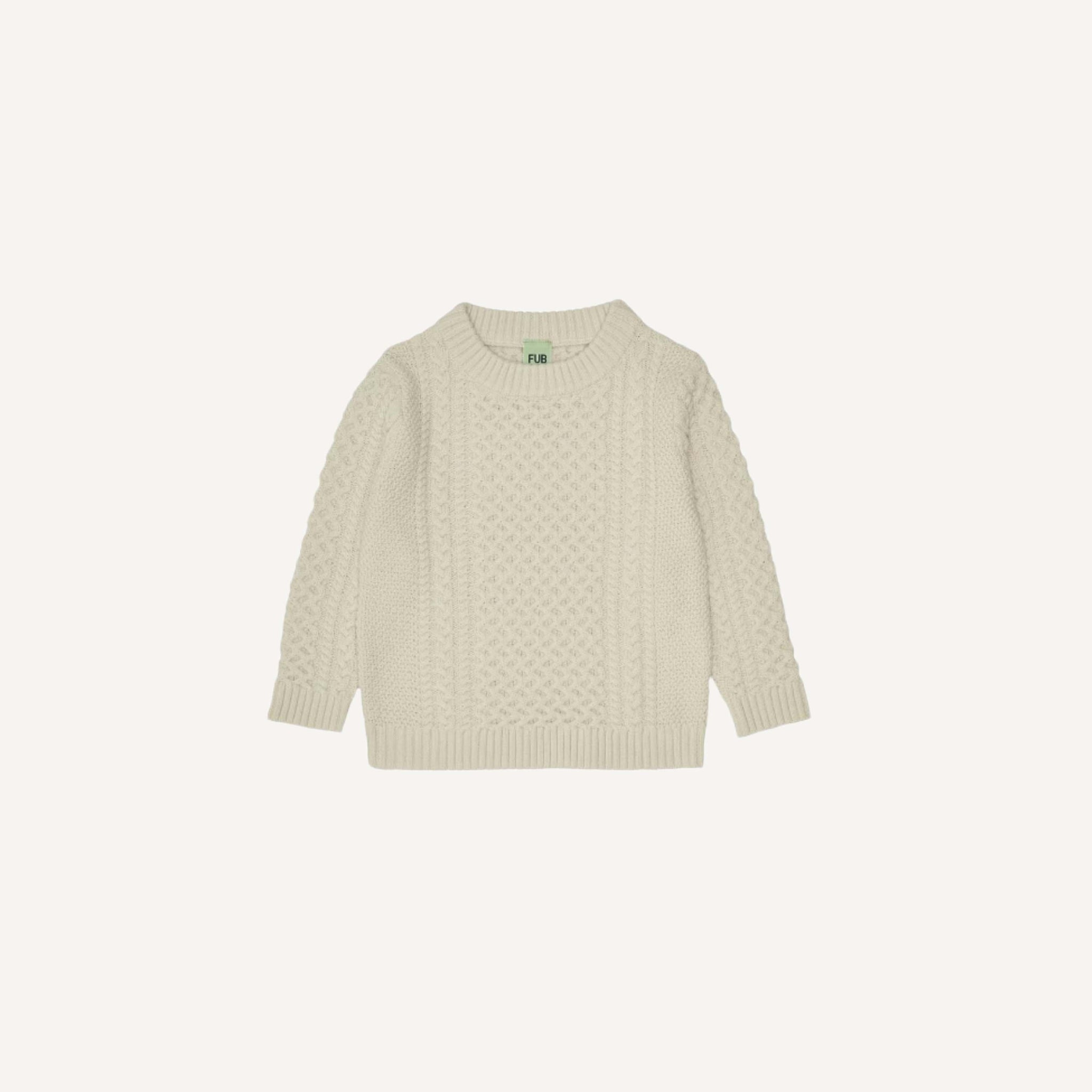FUB CHILDREN'S FISHERMAN SWEATER