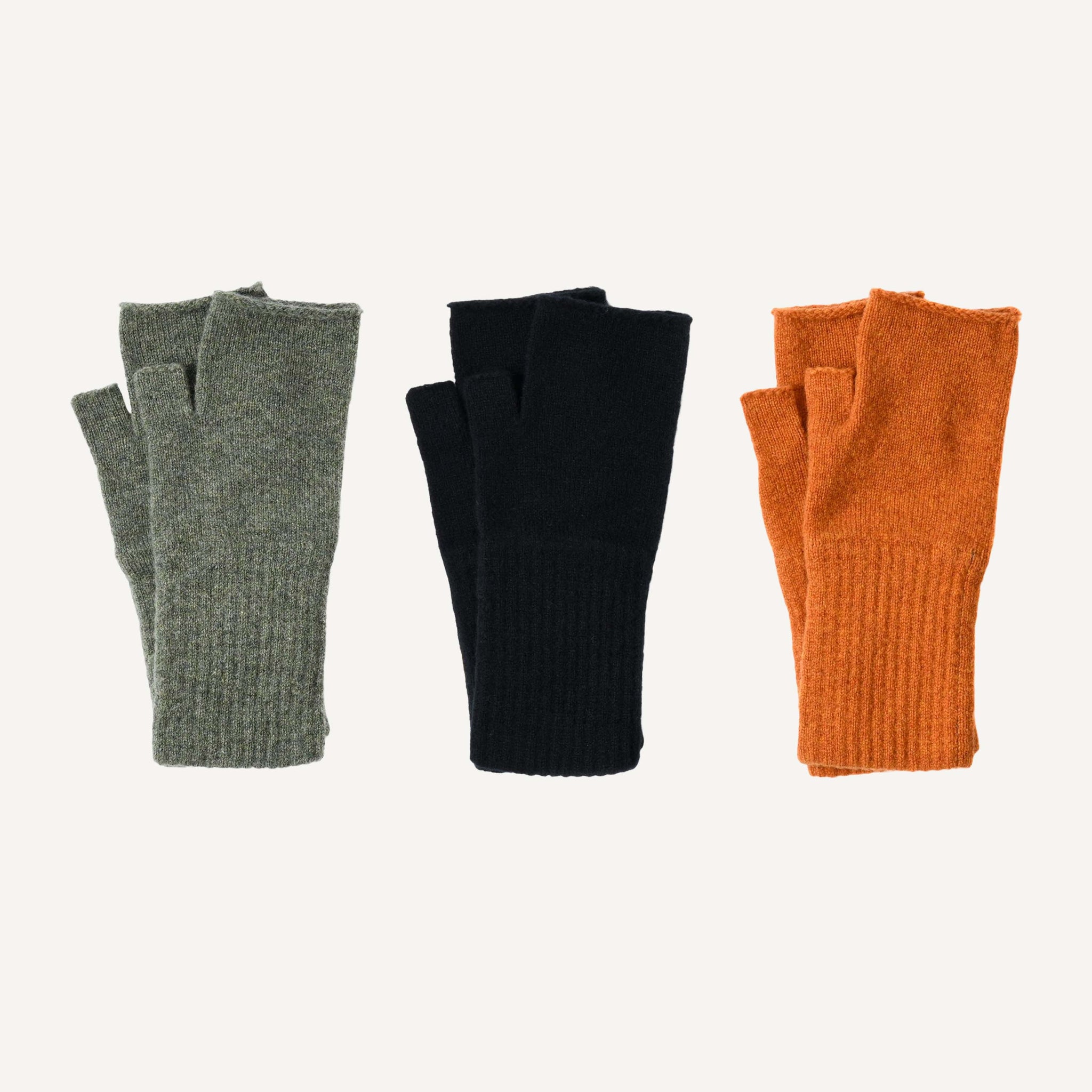 MHL FELTED FINGERLESS GLOVES