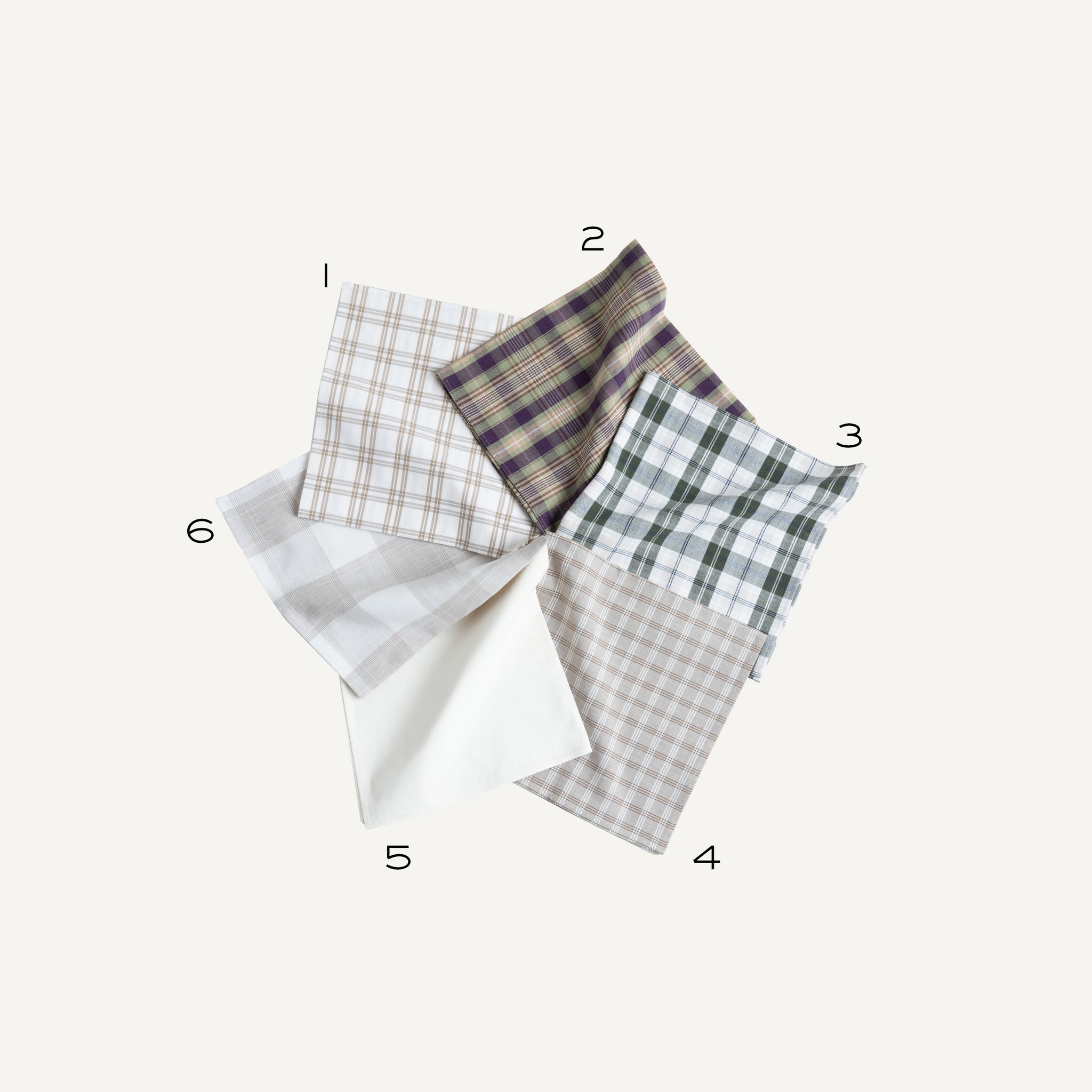 PLAIN GOODS VINTAGE SHIRTING NECKERCHIEF