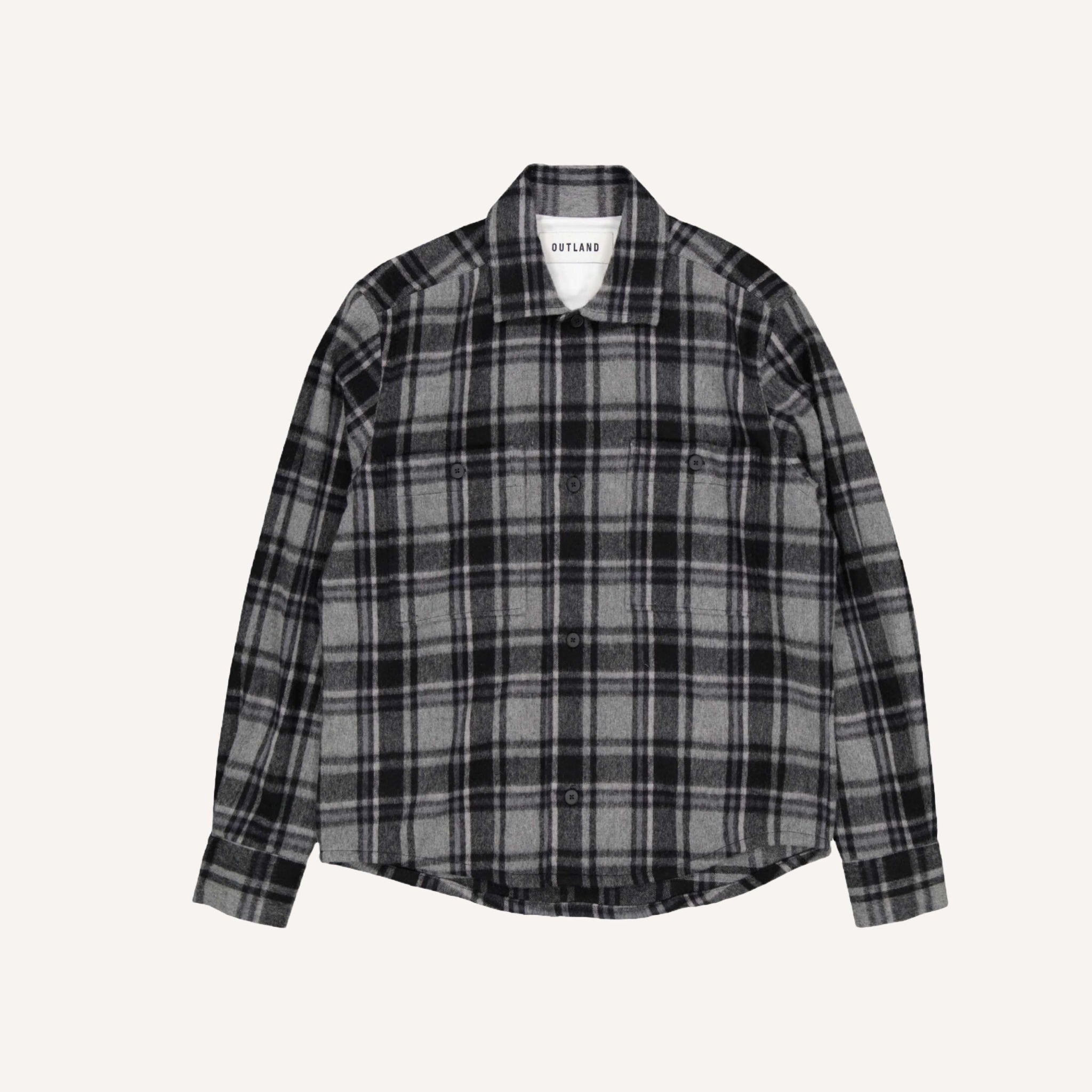 OUTLAND PLAID OVERSHIRT