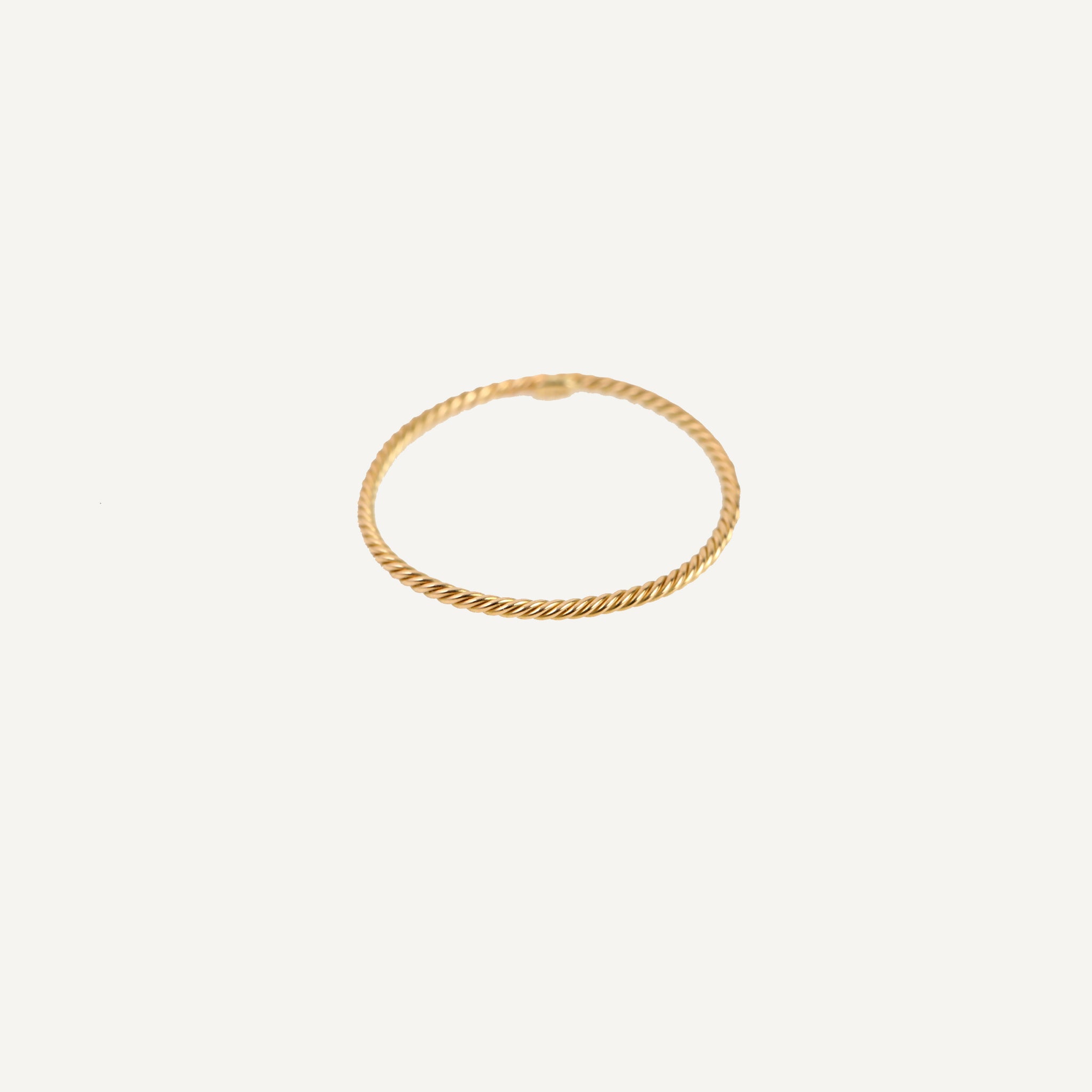 GOLD BRAID RING