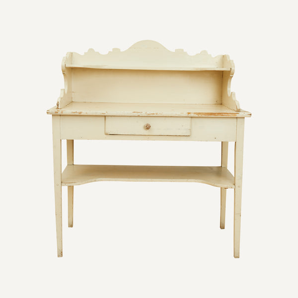 ANTIQUE WASHSTAND CONSOLE