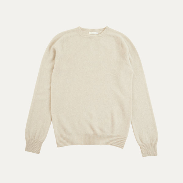 PLAIN GOODS CASHMERE BLEND CREW