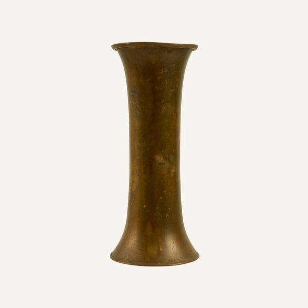VINTAGE BRASS VASE