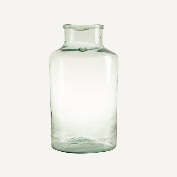 ANTIQUE GLASS JAR