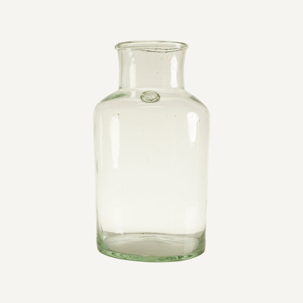 ANTIQUE GLASS JAR