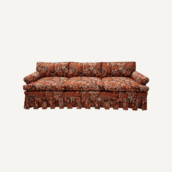 VINTAGE ROLL ARM SOFA