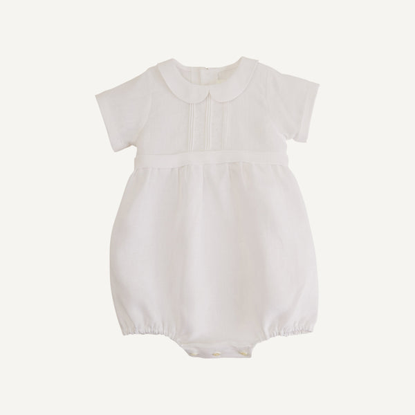 PLAIN GOODS LINEN ROMPER