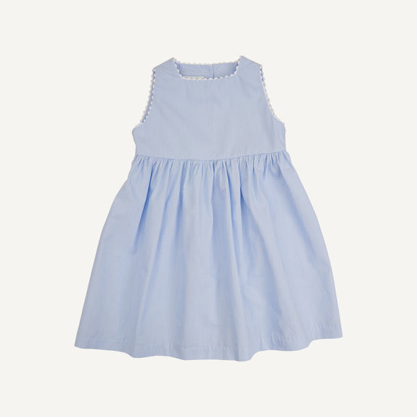 PLAIN GOODS SQUARE NECK DRESS