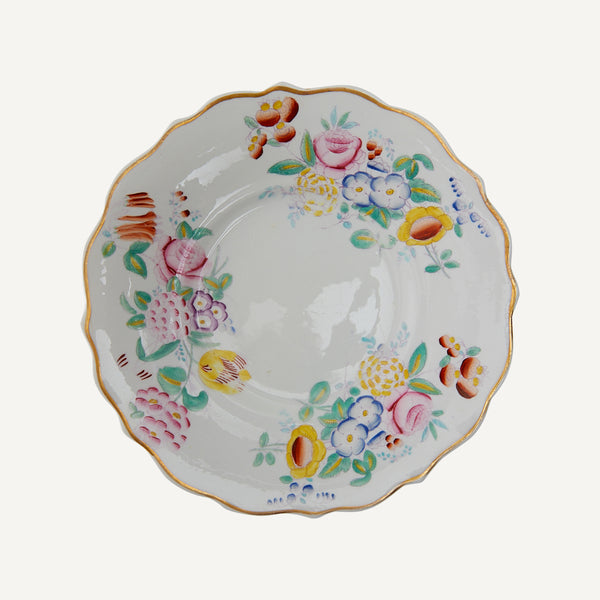 ANTIQUE HAND PAINTED PLATE