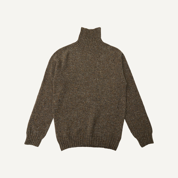 PLAIN GOODS DONEGAL TURTLENECK