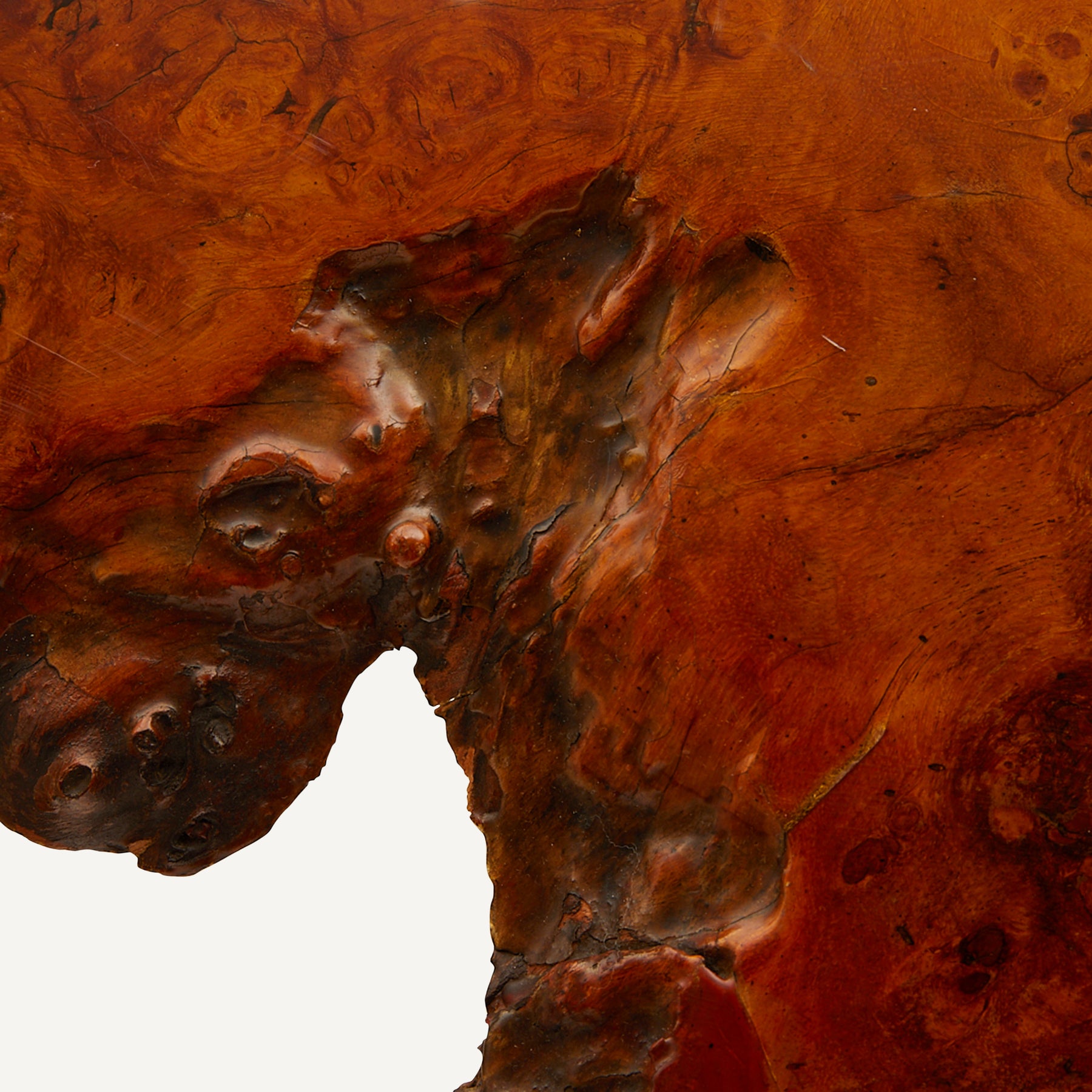 VINTAGE JAPANESE BURL WOOD LOW TABLE – PLAIN GOODS