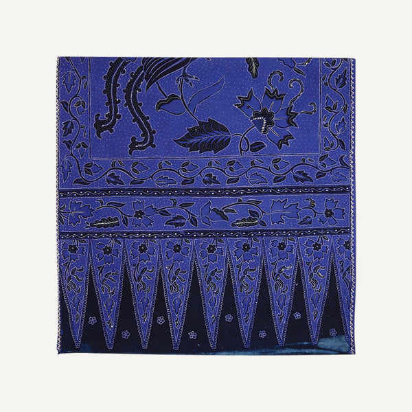 VINTAGE HAND BLOCKED BATIK SCARF
