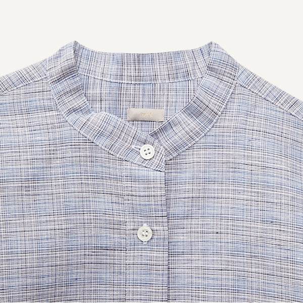 MAKIE STAND COLLAR SHIRT