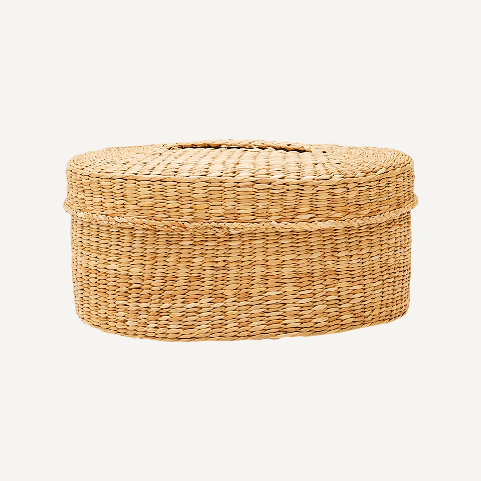 VINTAGE STACKING SEAGRASS BASKETS
