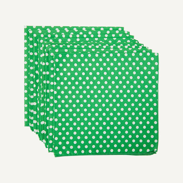 VINTAGE POLKA DOT NAPKINS