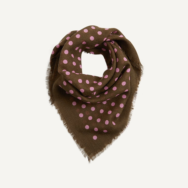 EPICE POLKA DOT FOULARD