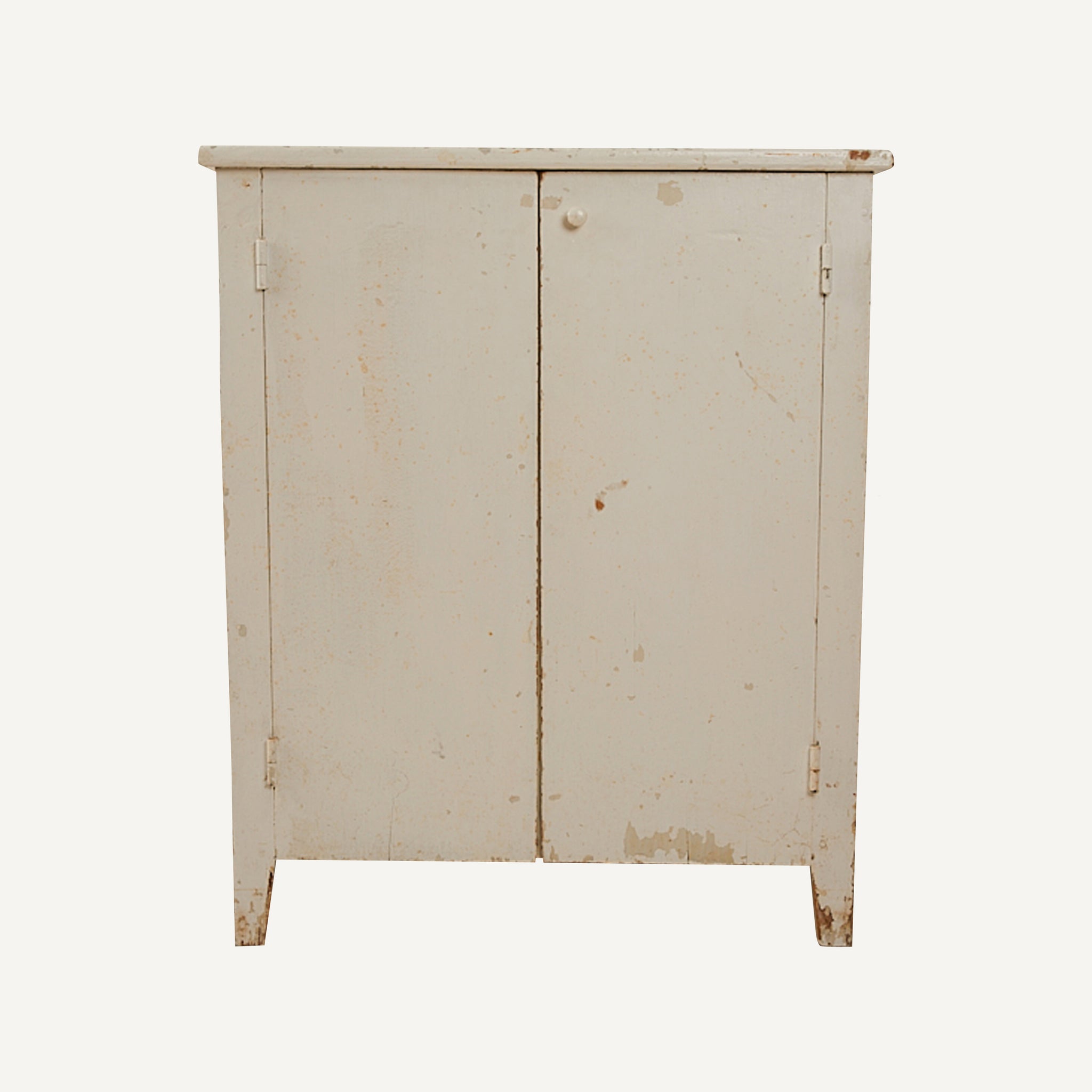ANTIQUE PAINTED CUPBOARD