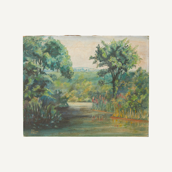 VINTAGE LANDSCAPE PAINTING