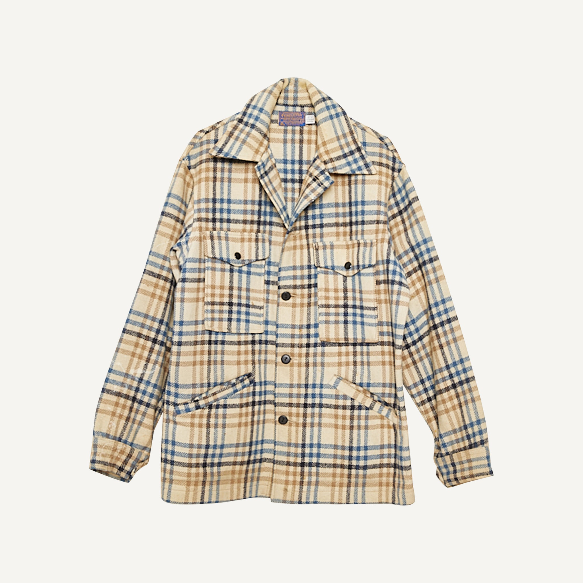 VINTAGE PENDLETON + PLAIN GOODS OVERSHIRT