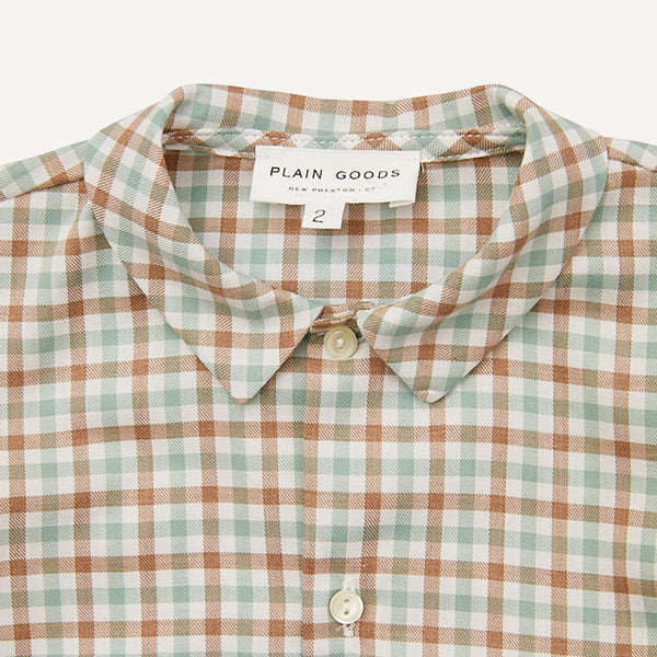 PLAIN GOODS CHECK SHIRT