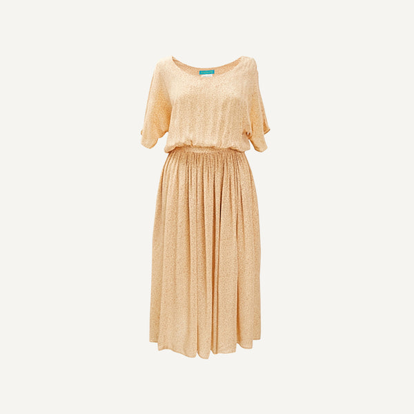 VINTAGE CACHAREL + PLAIN GOODS SILK DRESS