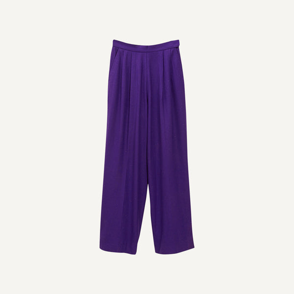 VINTAGE PLEATED TROUSERS