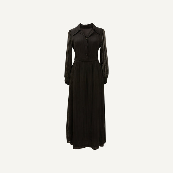 VINTAGE CREPE DRESS