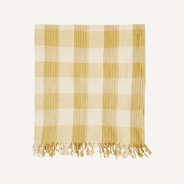 GINGER CHECK OVERSIZED KITCHEN CLOTH