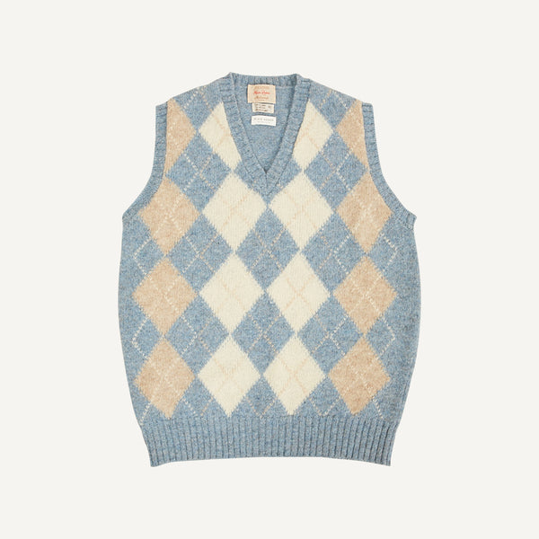 VINTAGE ALAN PAINE + PLAIN GOODS SWEATER VEST